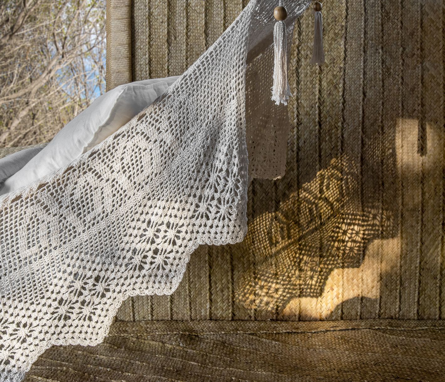 Luxuriöse Beach-Villen mit vielen natürliche Materialen