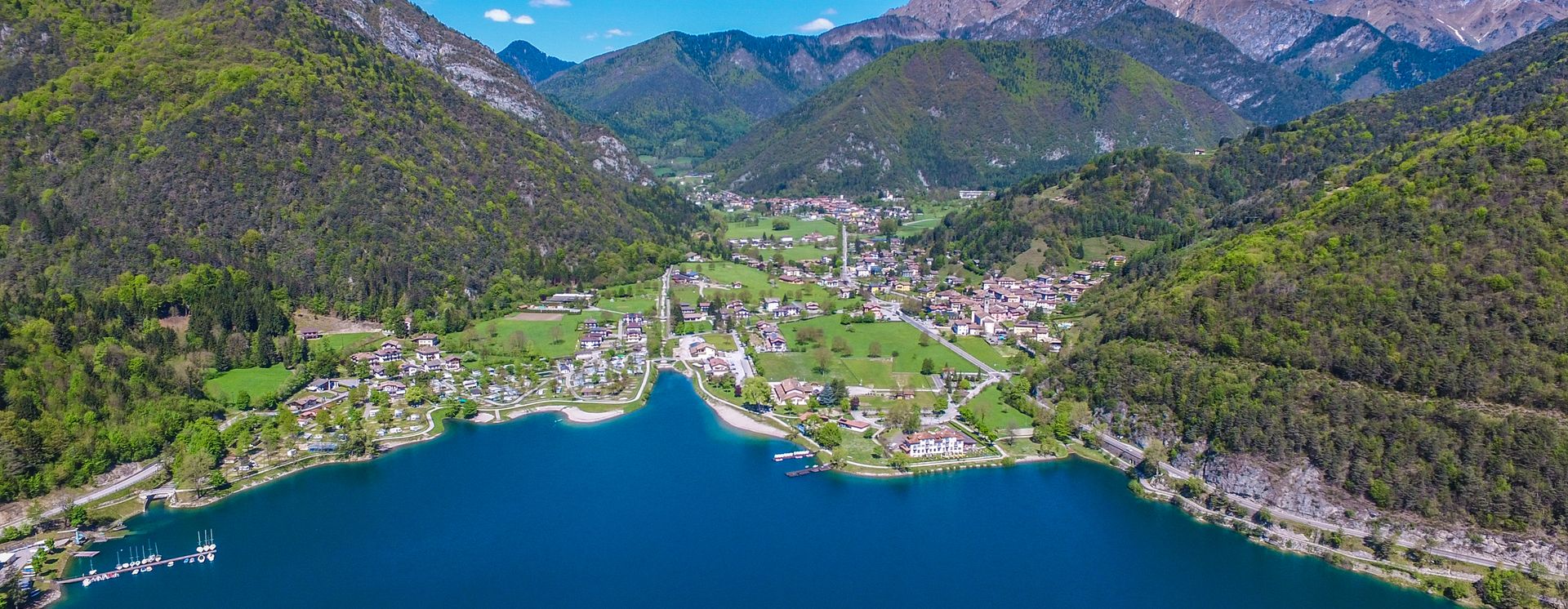 Vue sur Pieve di Ledro
