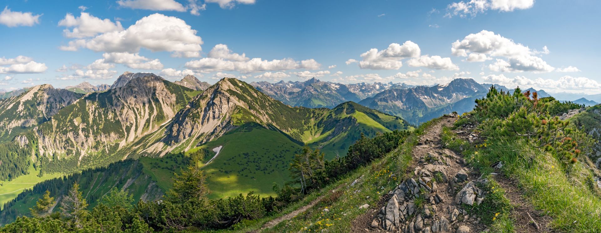 Über die Edelrid-Via Ferrata zum Iseler-Gipfel