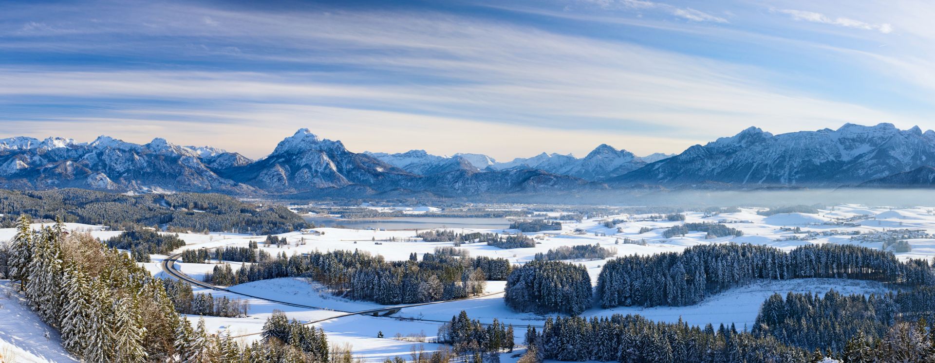Allgäuer Alpen im Winter