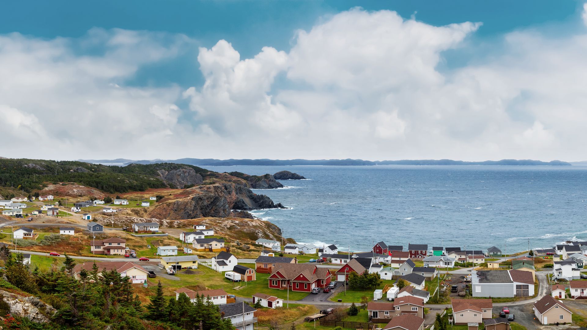 Neufundlands Küstenstädtchen