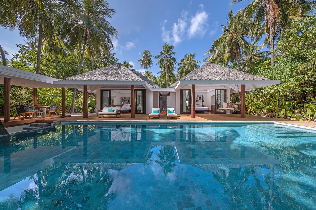Familien Beach Pool Villa mit 2 Schlafzimmer
