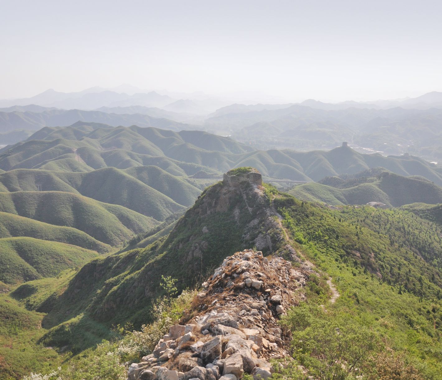 Der etwa 2 Fahrstunden von Beijing entfernte Gubeikou-Abschnitt ist wild und ursprünglich.