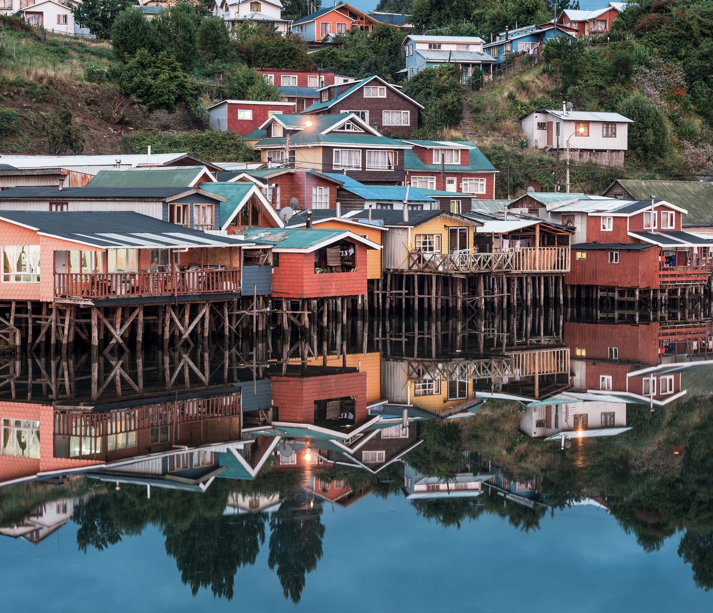 Castro ist die malerische Provinzhauptstadt des Chiloé-Archipels