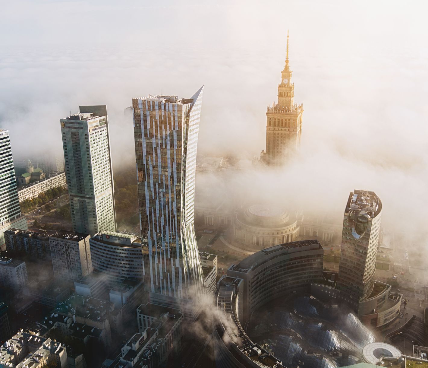 Der Kulturpalast ist ein Zeuge aus der stalinistischen Zeit.