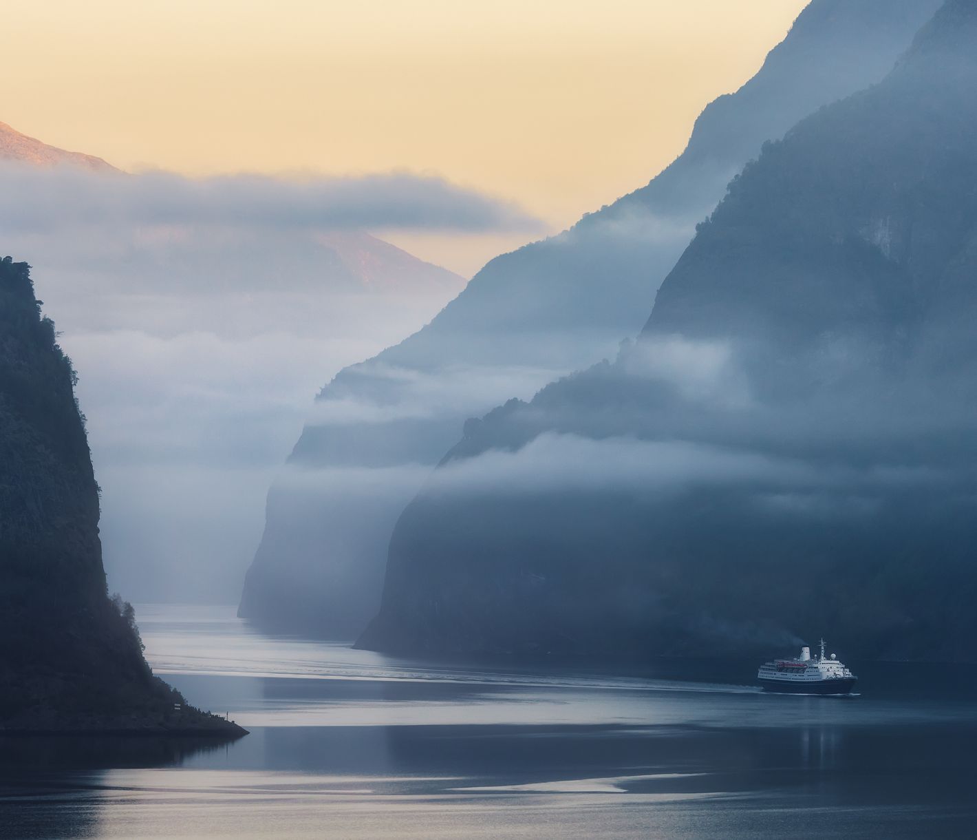 Croisière sur le fjord