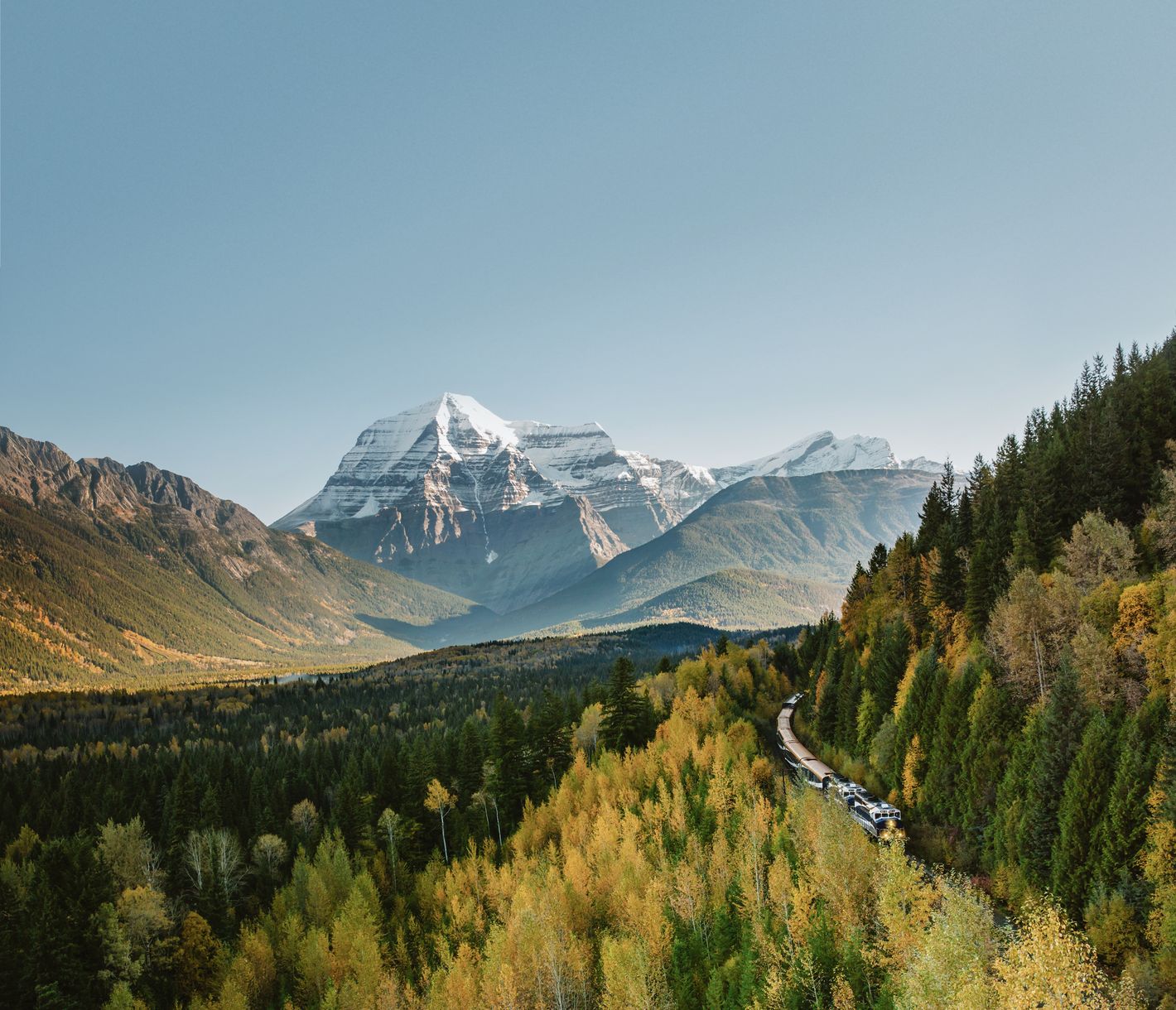 Der majestätische Mount Robson