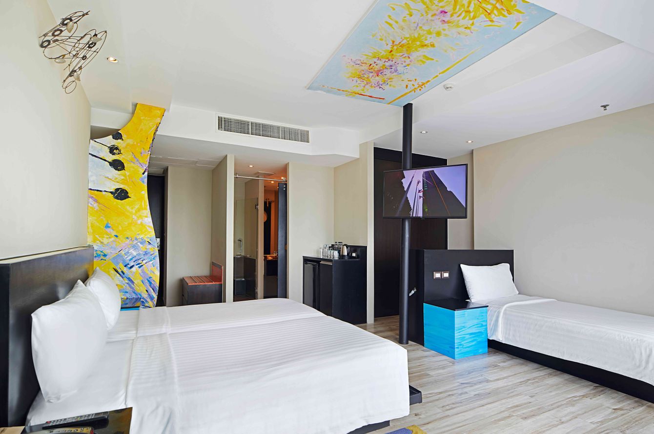 Dreibettzimmer