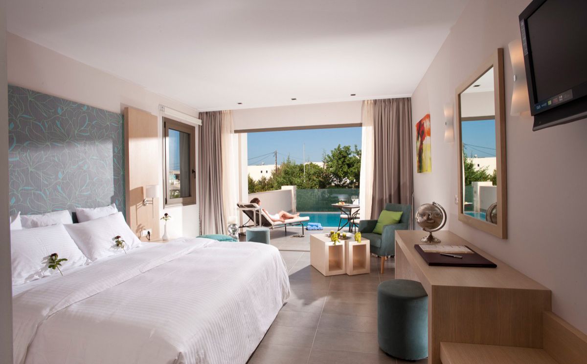 Doppelzimmer Superior mit privatem Pool