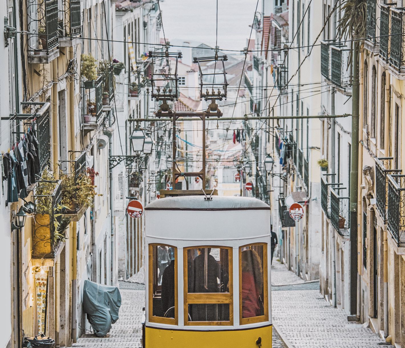 Bica-Lift in Lissabon