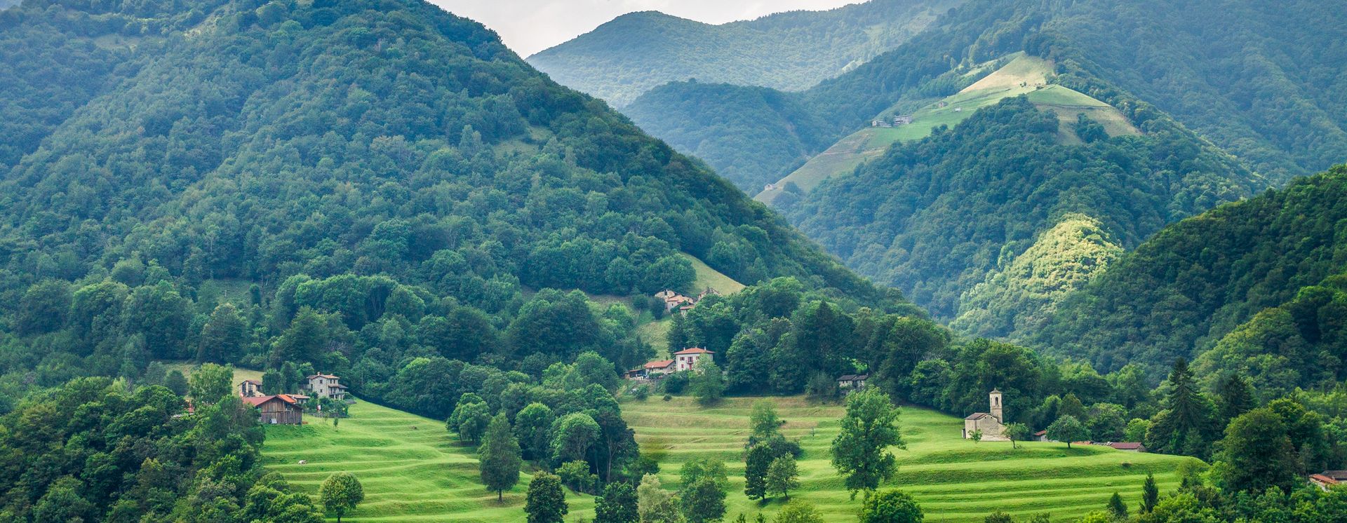 Berge im Mendrisiotto