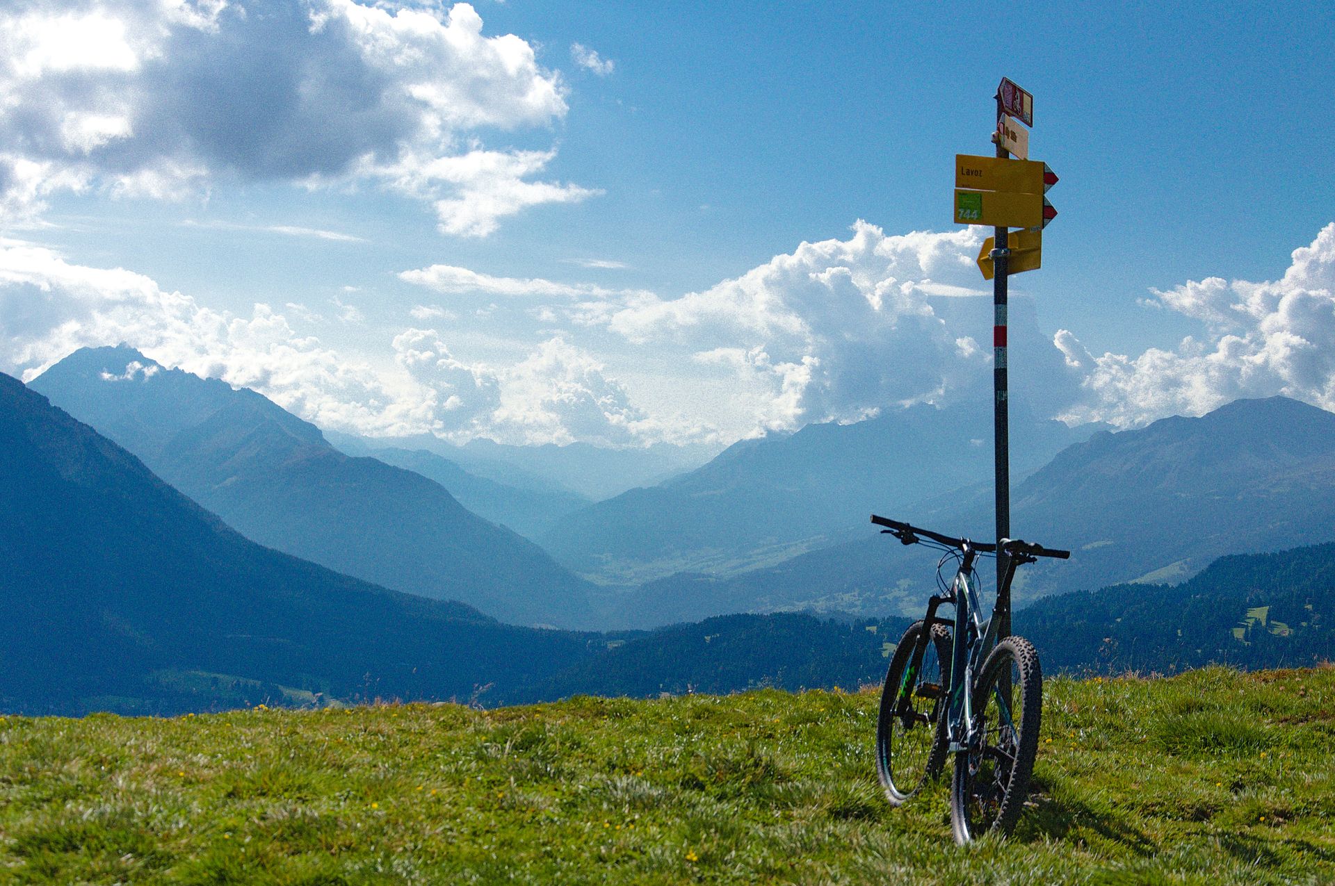 Bergsport in Valbella