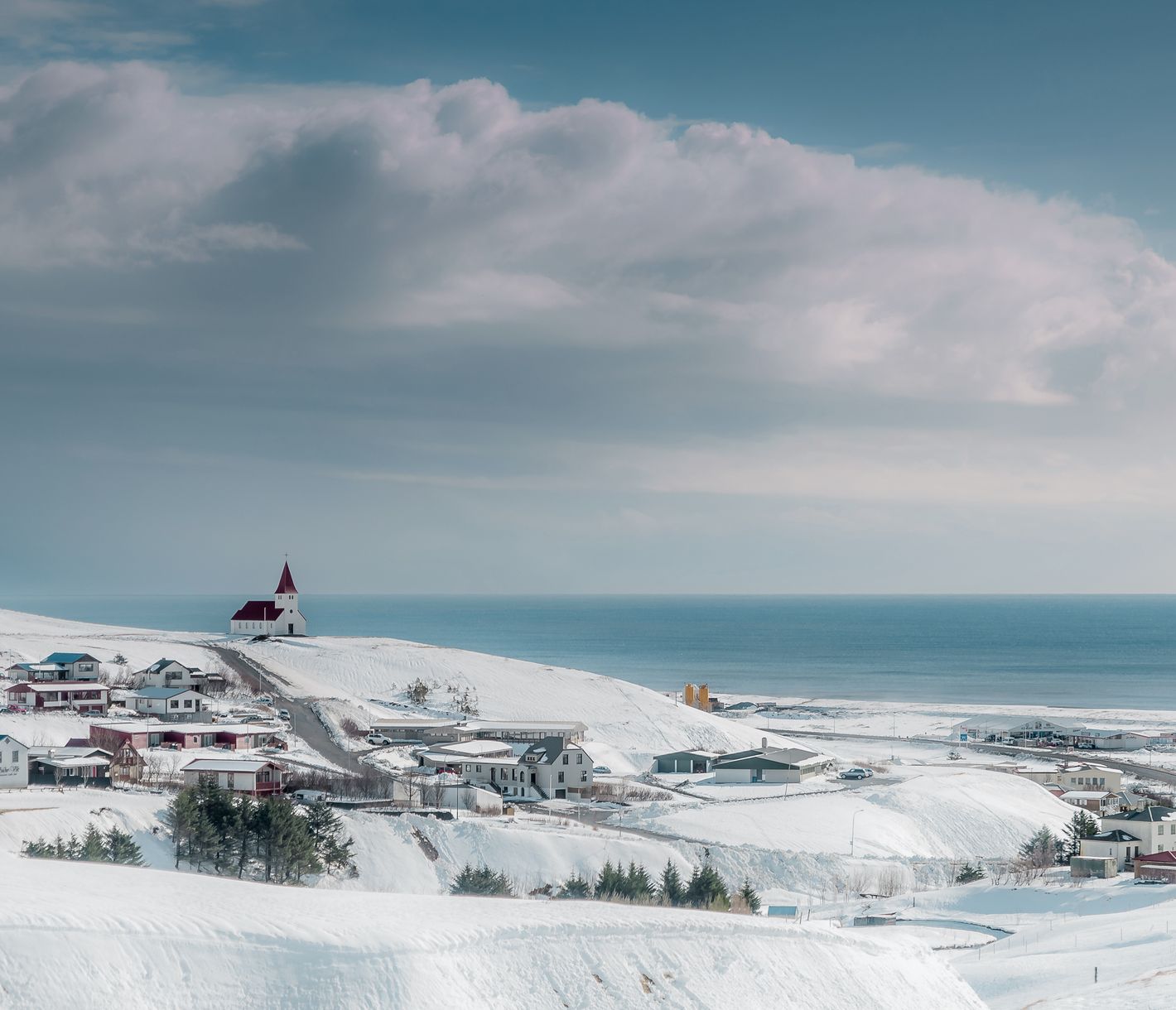 Vik – das südlichste Dorf Islands am Fusse des mächtigen Vulkans Katla