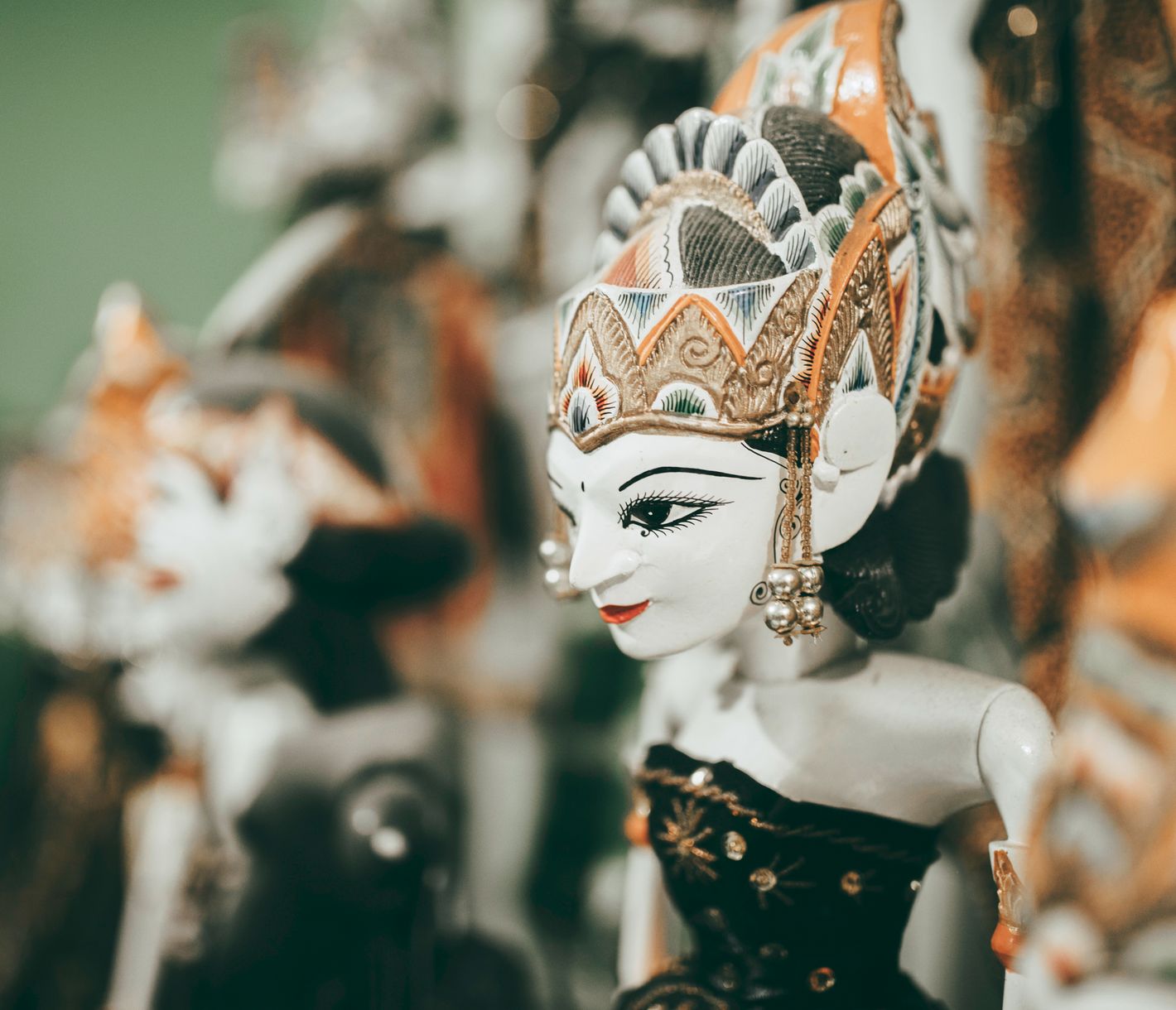 Javanische Schattenpuppen