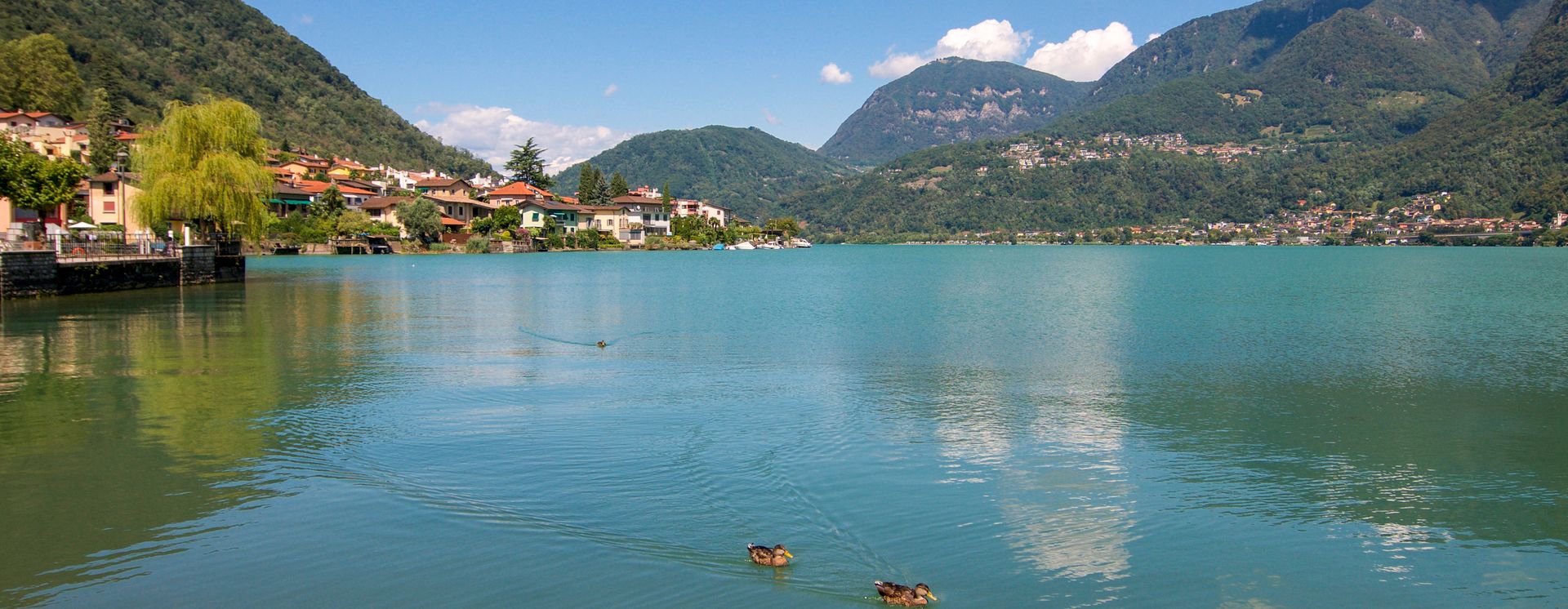 Luganersee und Riva San Vitale