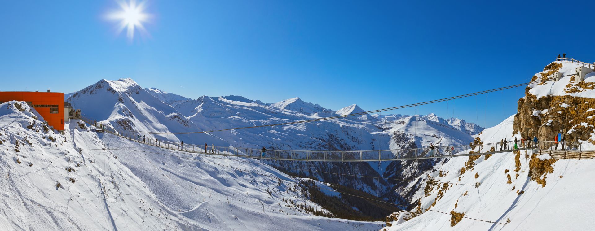 Hängebrücke am Stubnerkogel