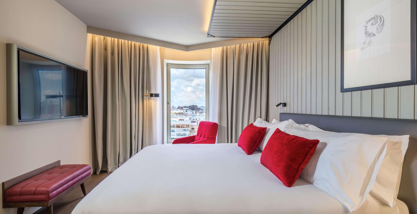 Chambre double vue ville