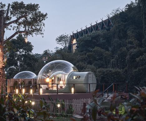 Eine Übernachtung in einer Jungle Bubble wird unvergessen bleiben.