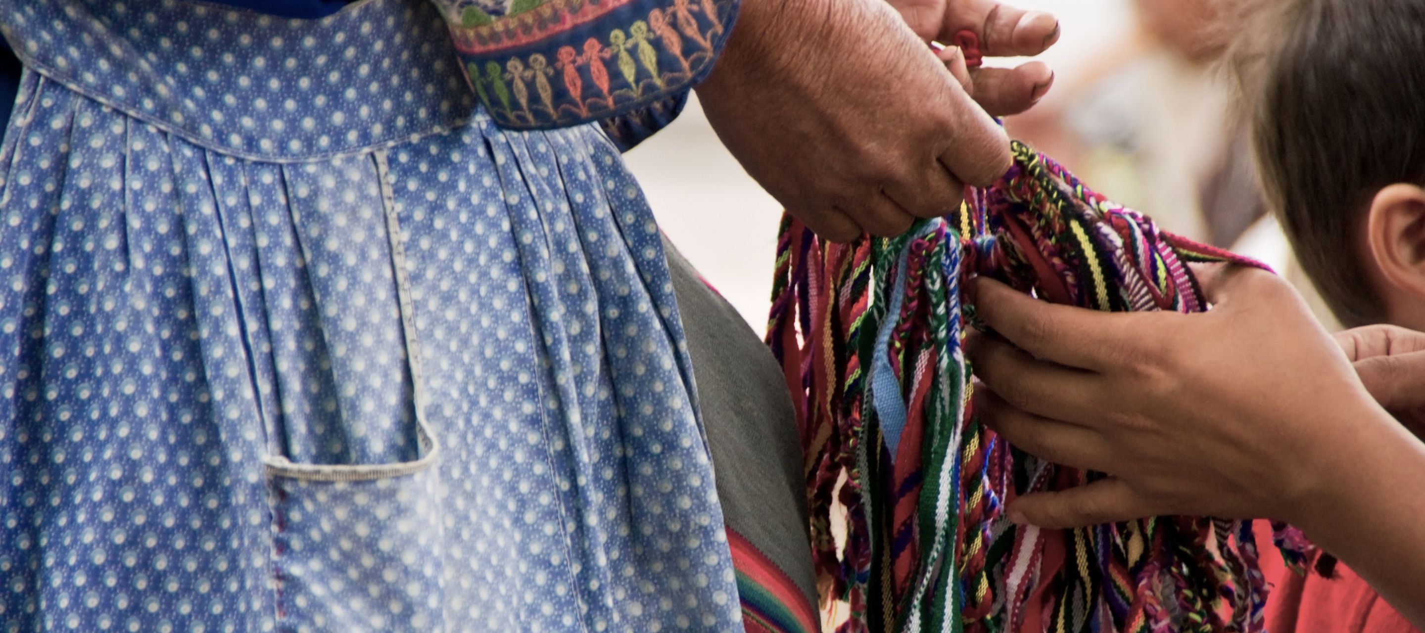 A la rencontre de la population locale...