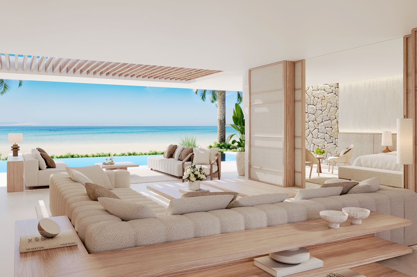 Residence Private Pool Beach Front mit 2 Schlafzimmern