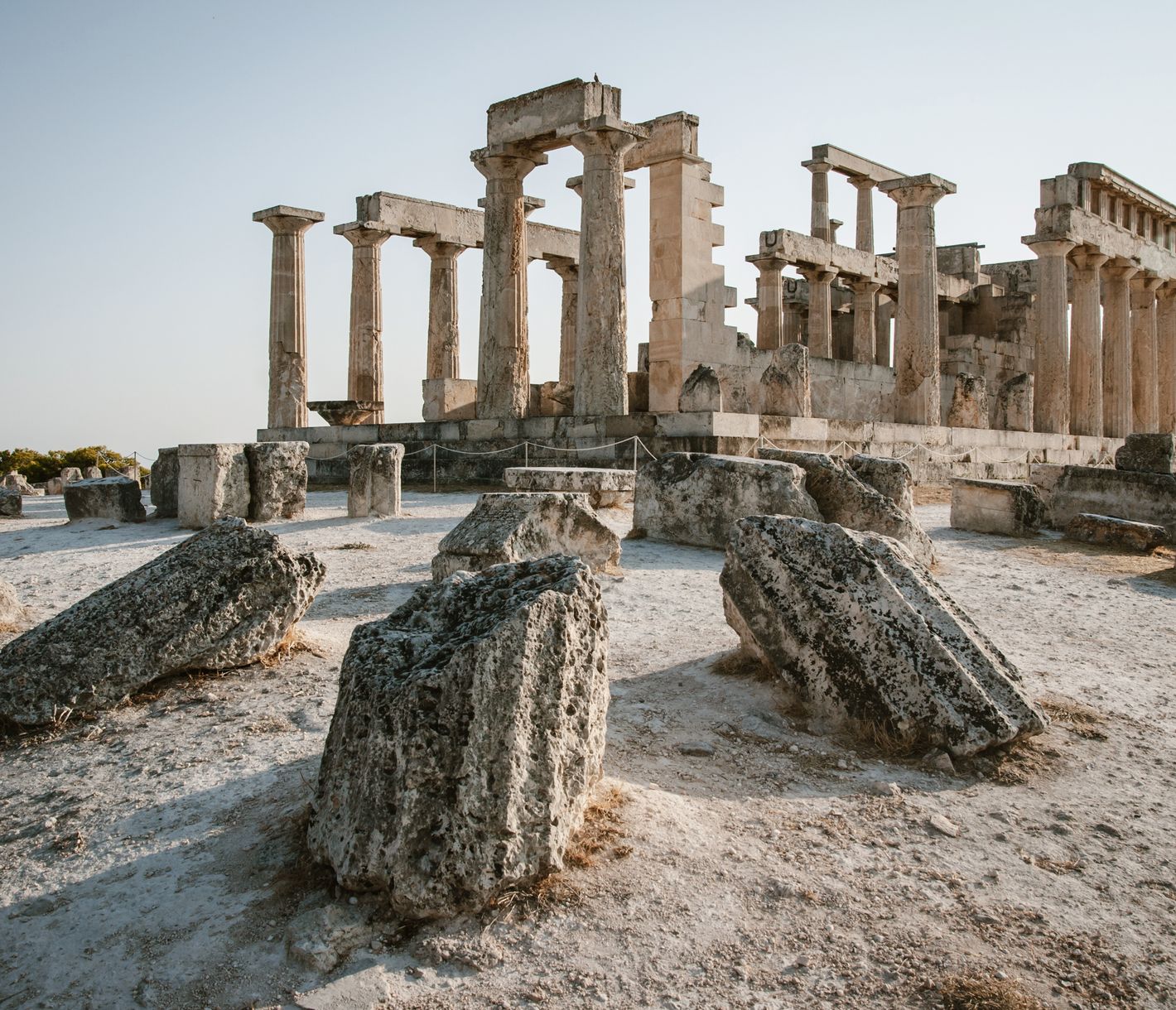 Der Aphaia-Tempel auf Ägina
