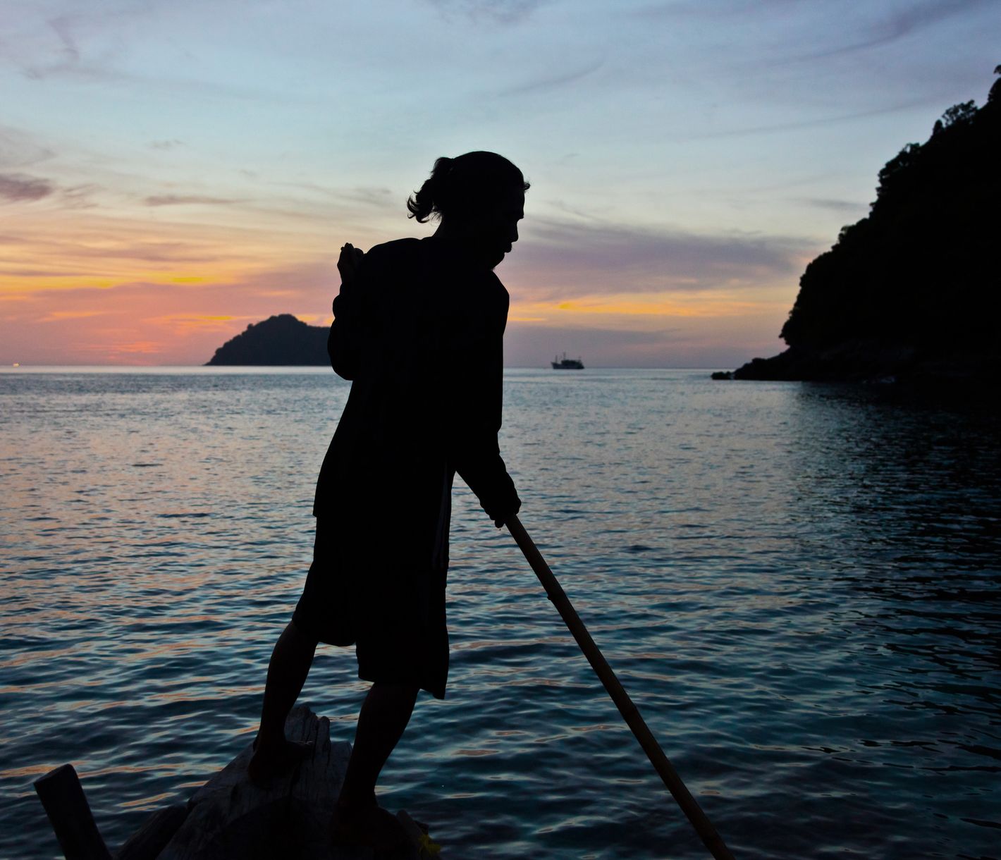 Die Moken leben im Einklang mit dem Meer und seinen Kräften.