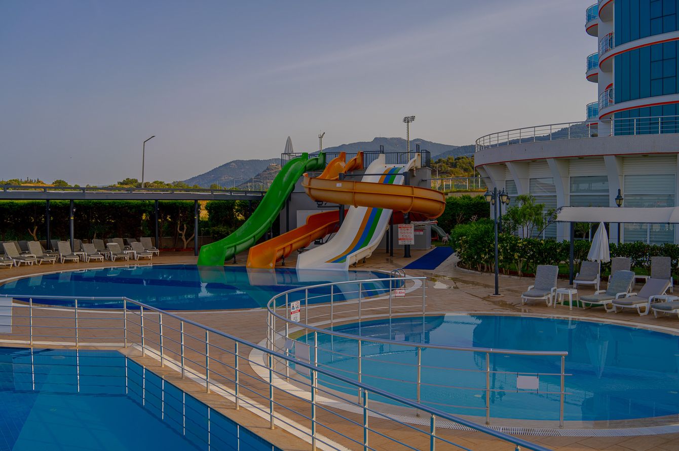 Toboggans aquatiques