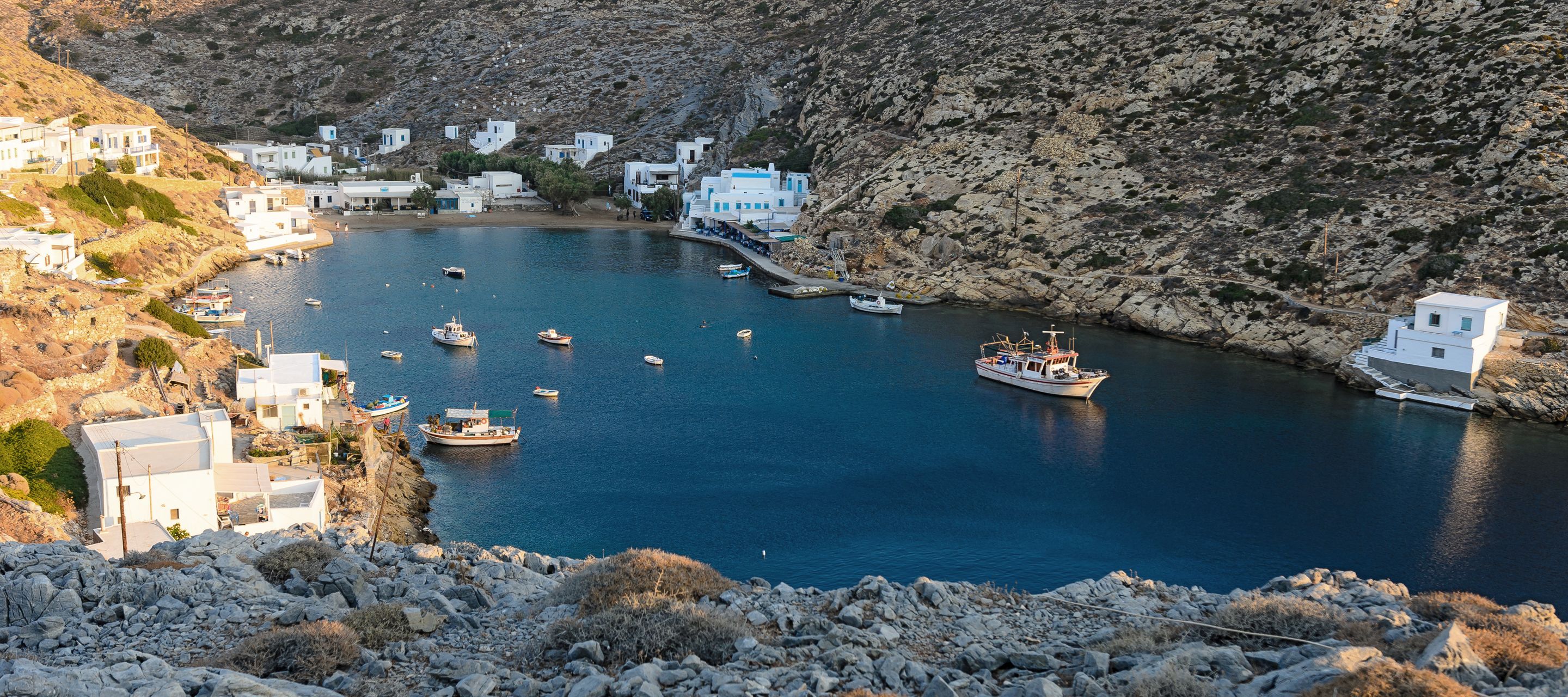 Strand von Cheronissos im Norden der Insel Sifnos