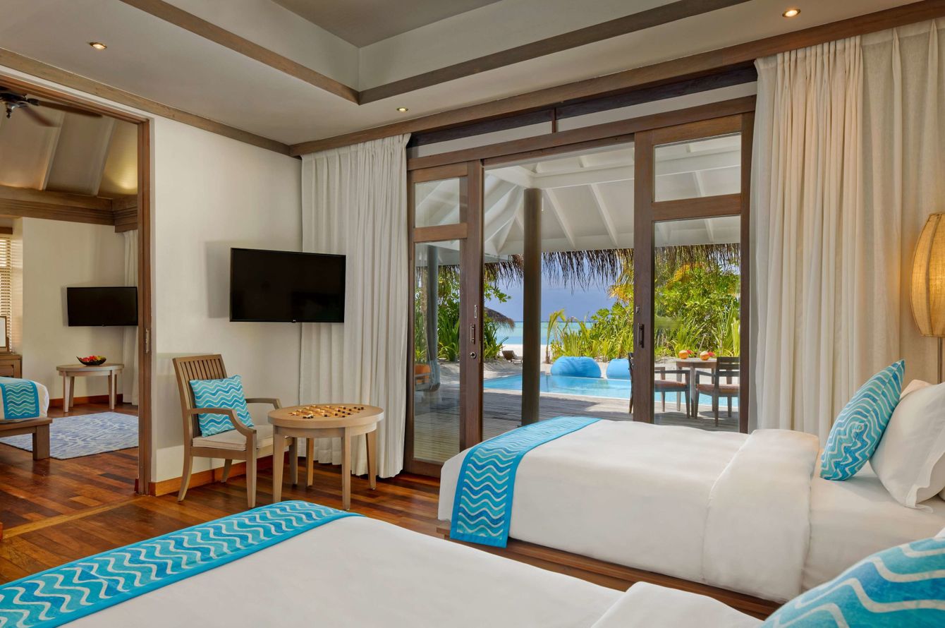 2-Bedroom Family Beach Pool Villa