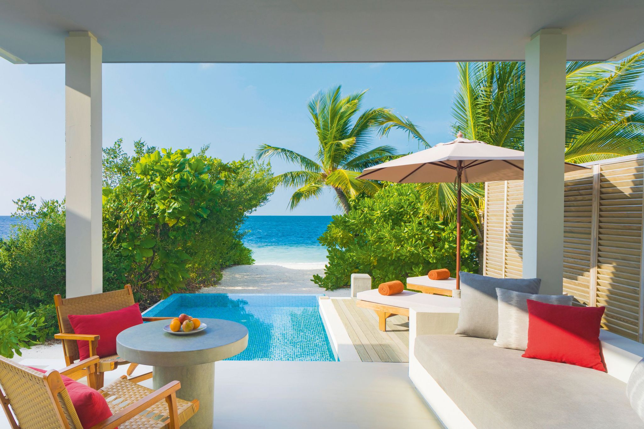Beach Villa avec piscine