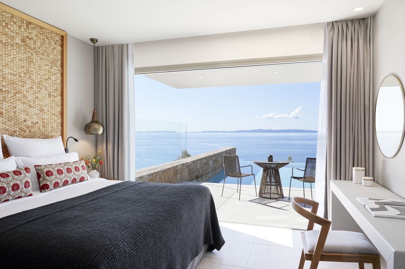 1-chambre-Suite piscine privée
