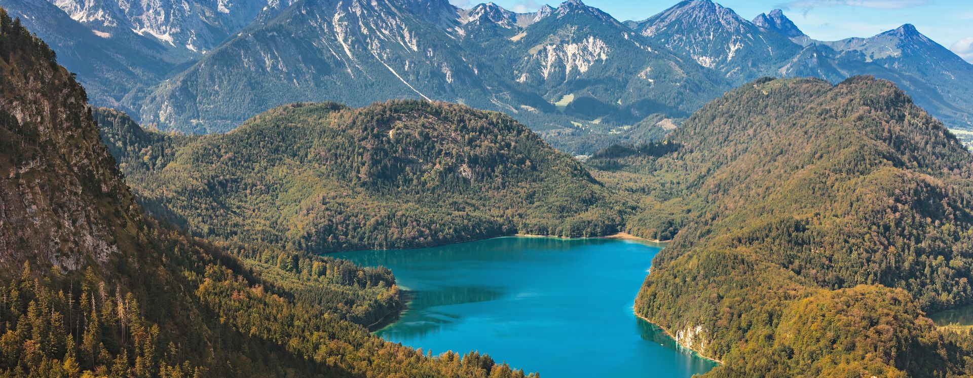 Schloss Hohenschwangau am Alpsee