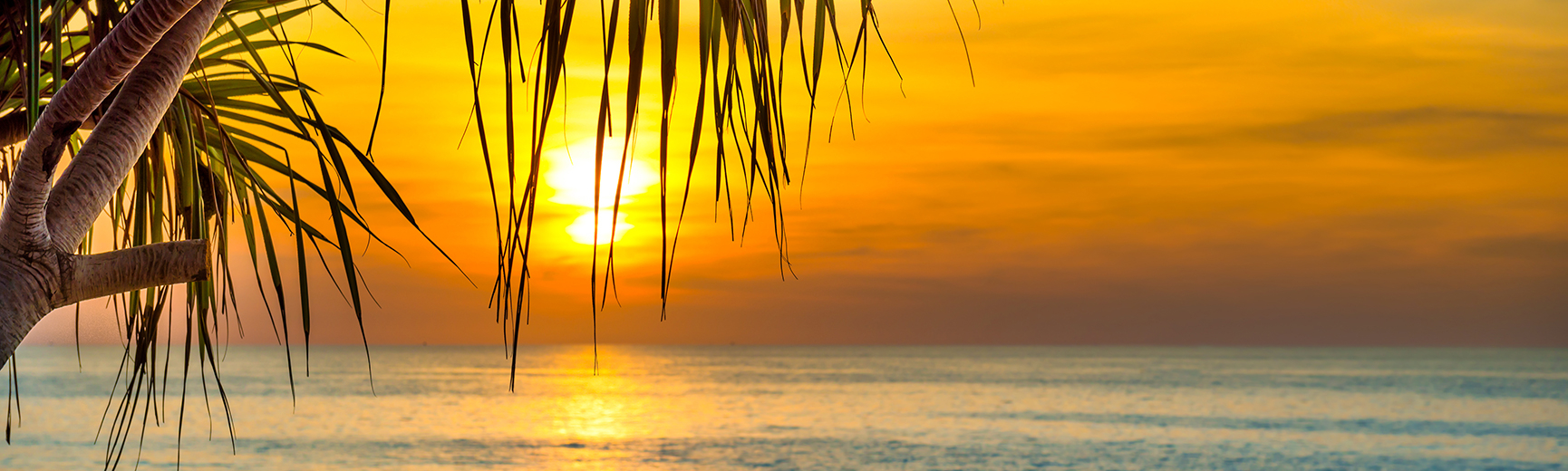 Sonnenuntergang am Strand