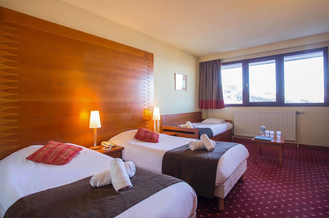 Dreibettzimmer