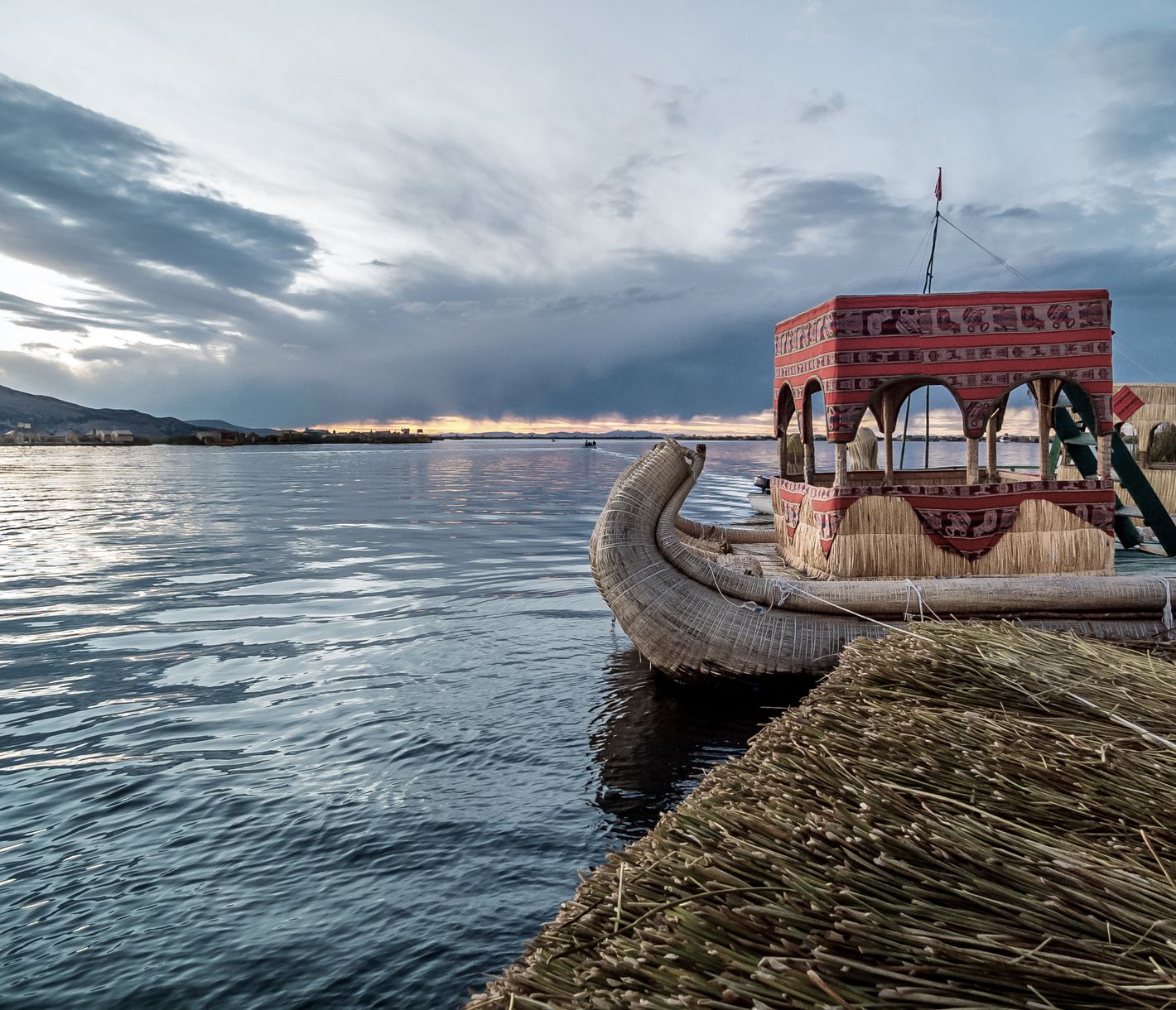 Zu Besuch bei den Uros auf dem Titicacasee