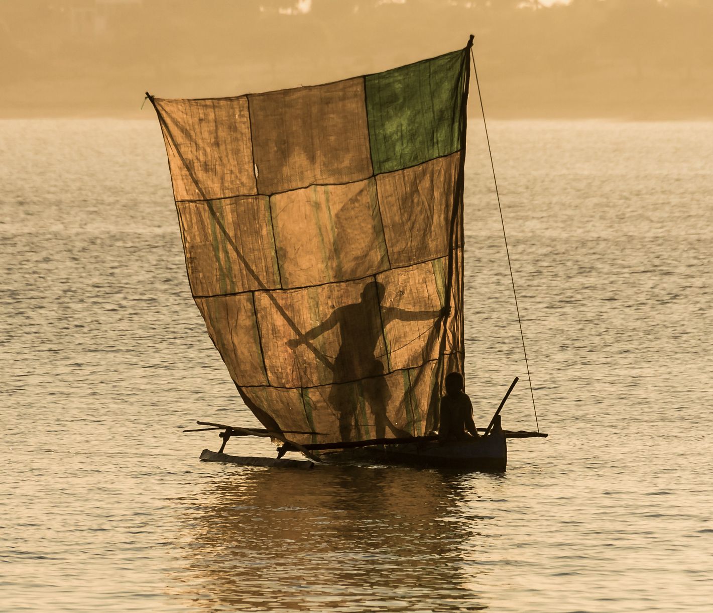 Traditionelles Fischerboot des Vezo-Volks bei Ifaty