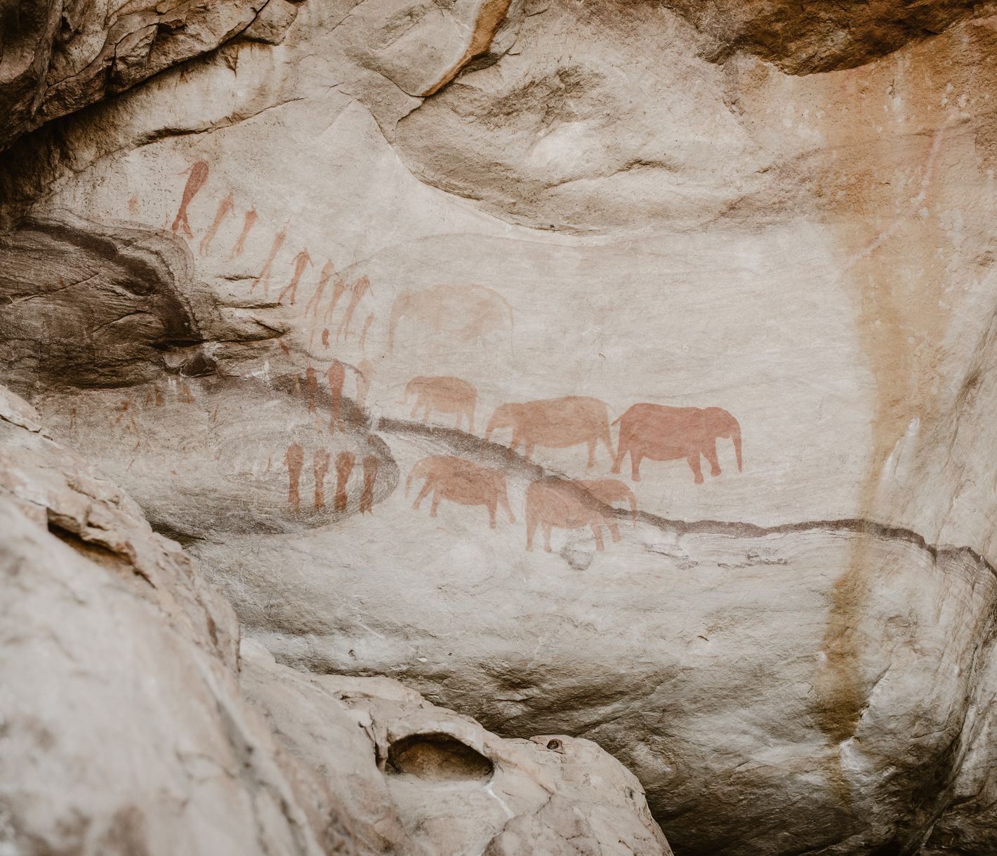 Des peintures millénaires qui racontent une histoire plurimillénaire...