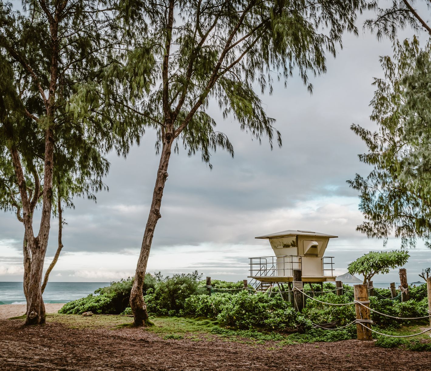 Waimanalo Beach liegt an der Ostküste von Oahu.