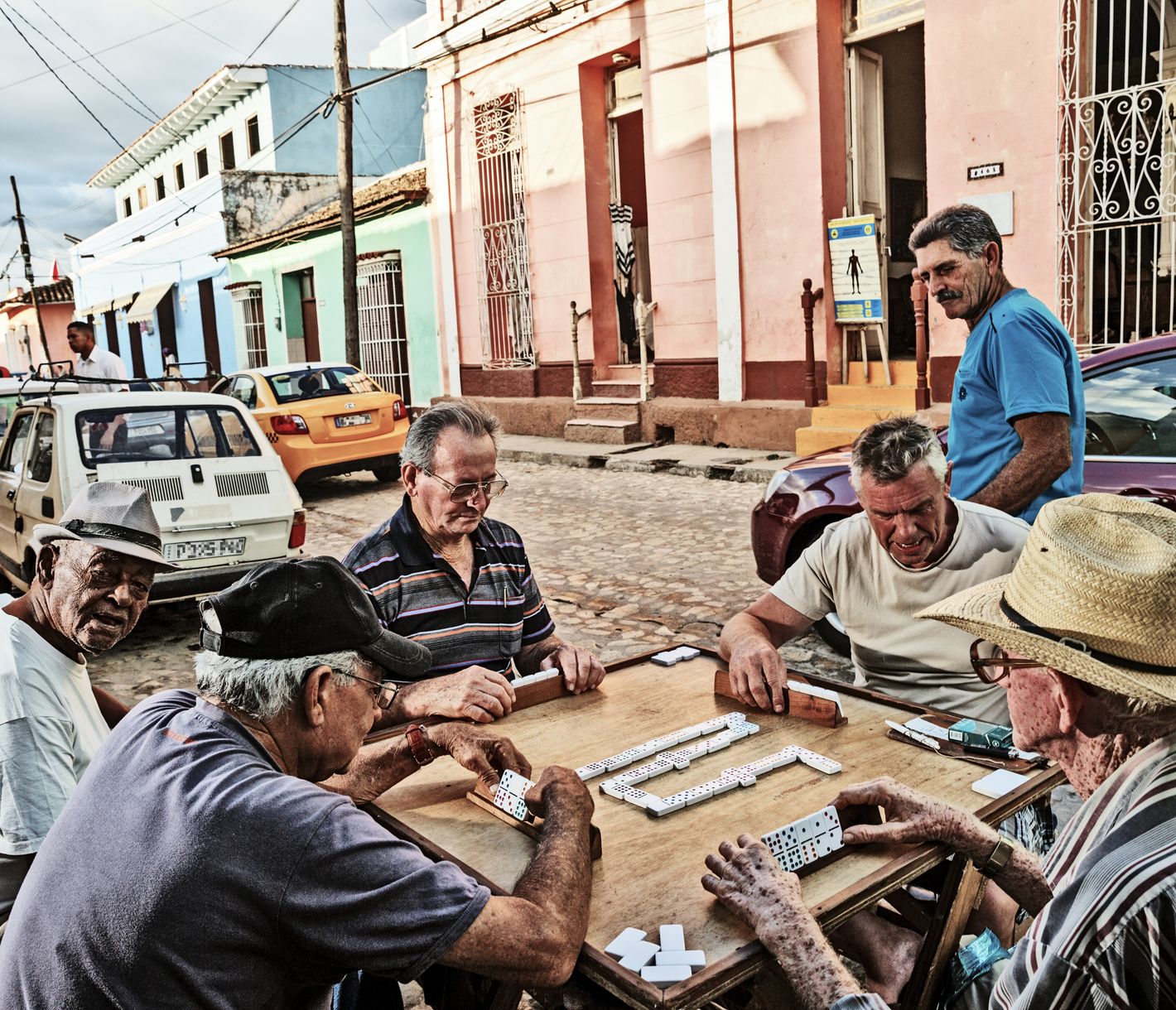 Zu Besuch in Trinidad.