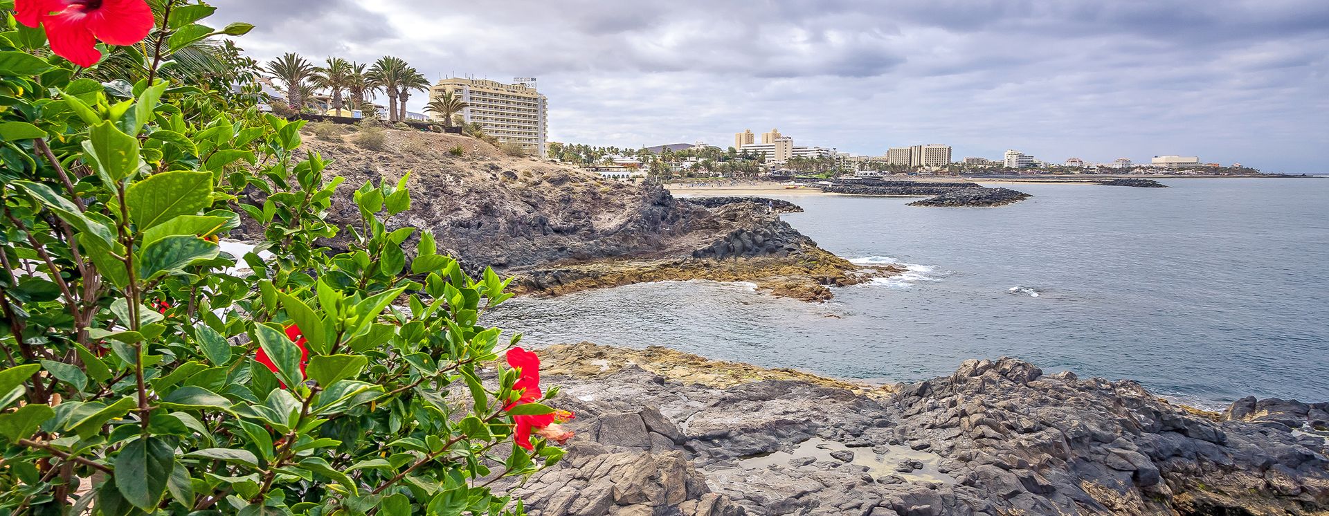 Bucht bei Playa de las Americas