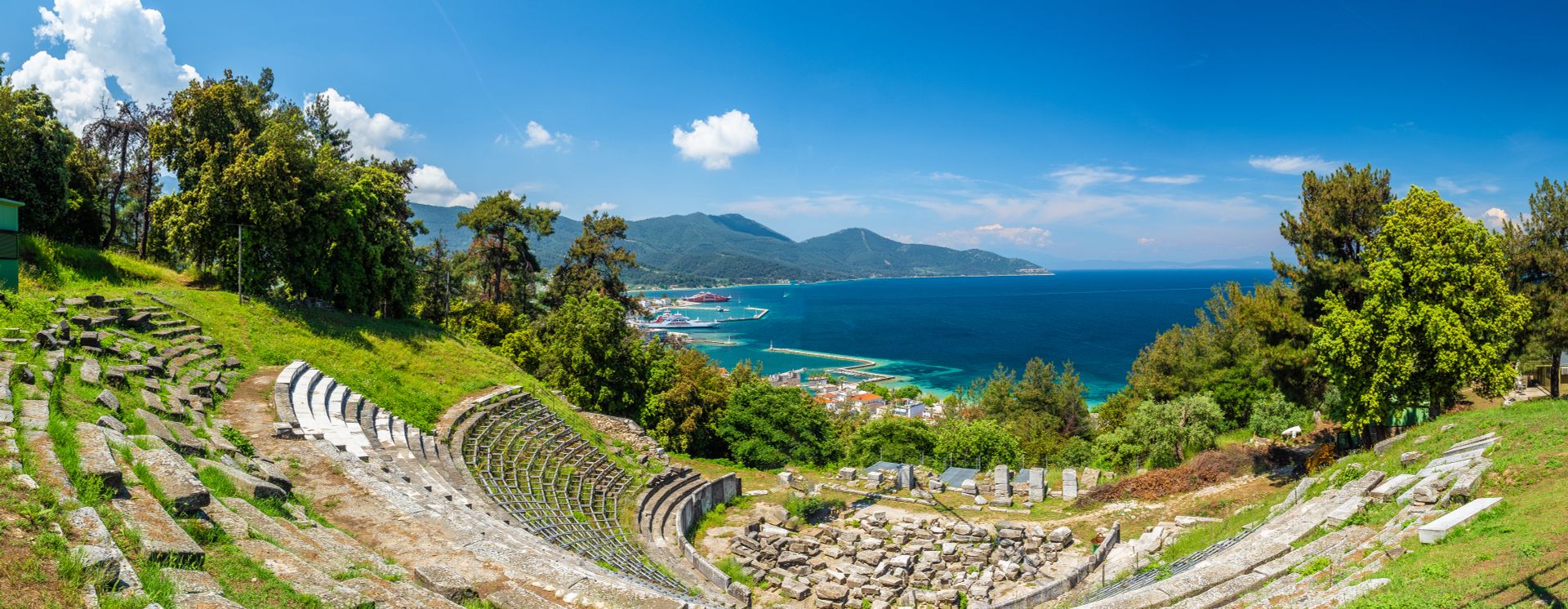 Théâtre antique, Limenas, Thasos
