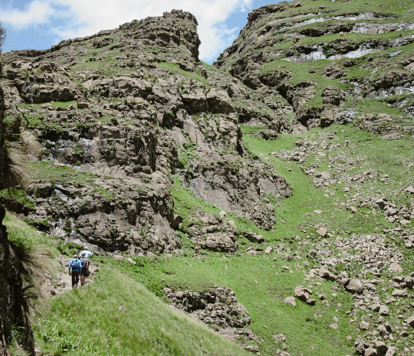 Amphitheater in den Drakensbergen