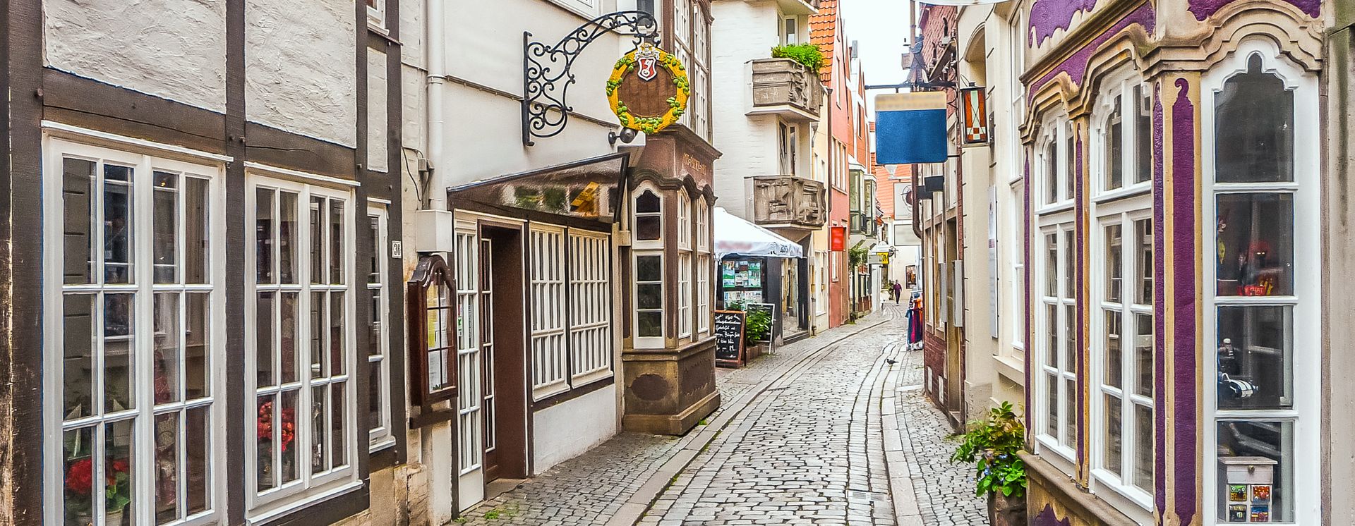Le quartier Schnoorviertel, la vieille ville de Brême