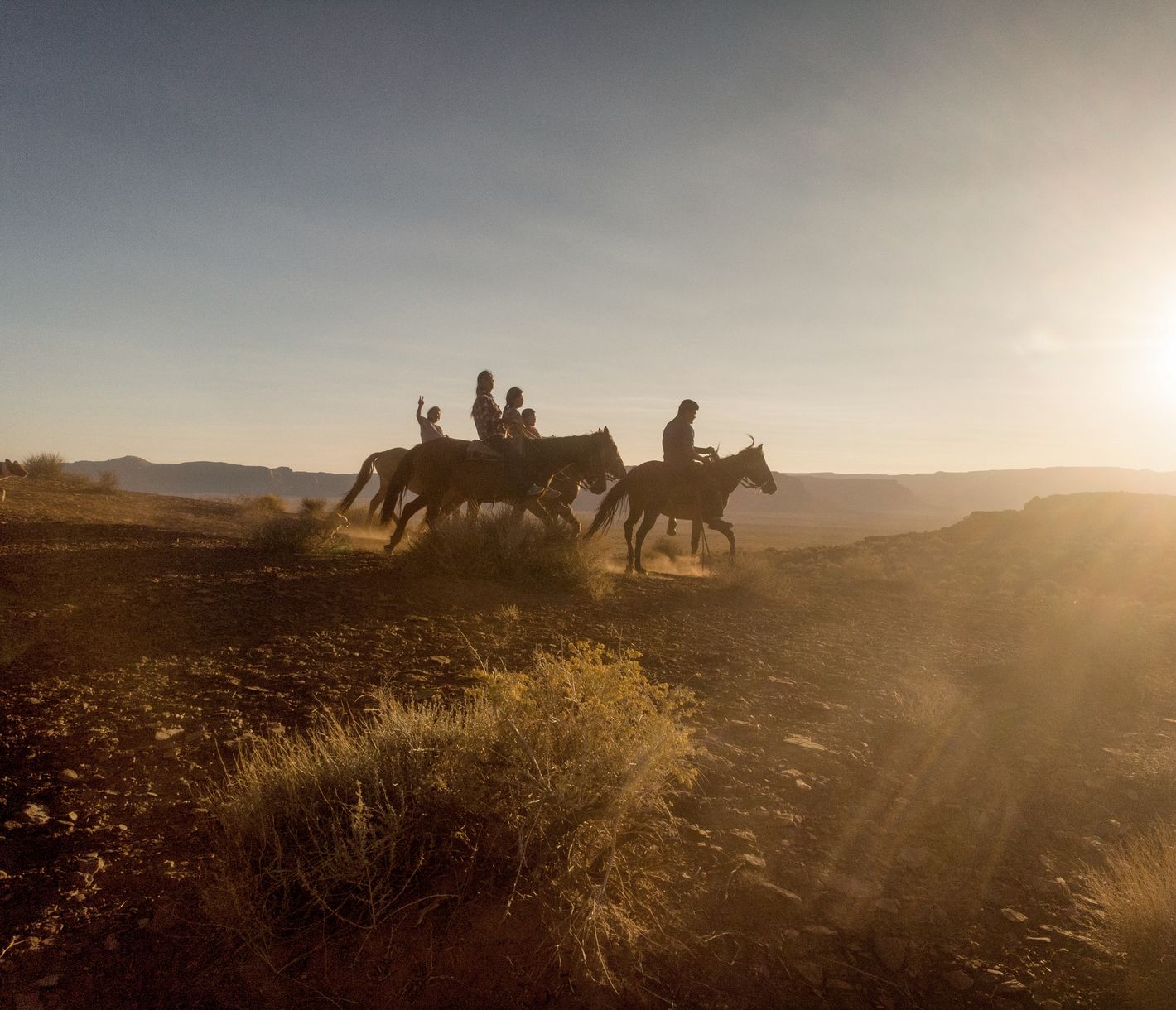 Die Nachfahren der Navajo zelebrieren ihre Kultur im Monument Valley Tribal Park.