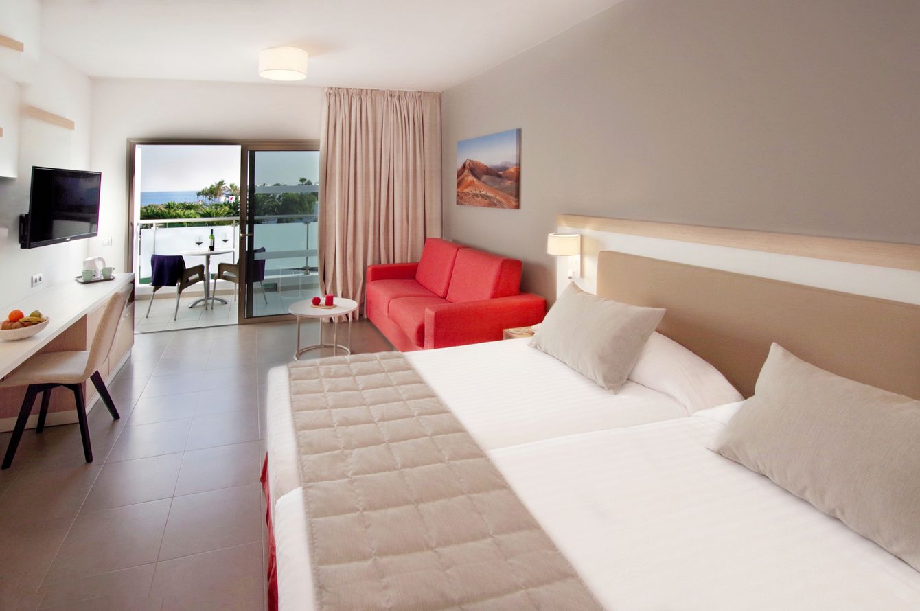Chambre double vue mer