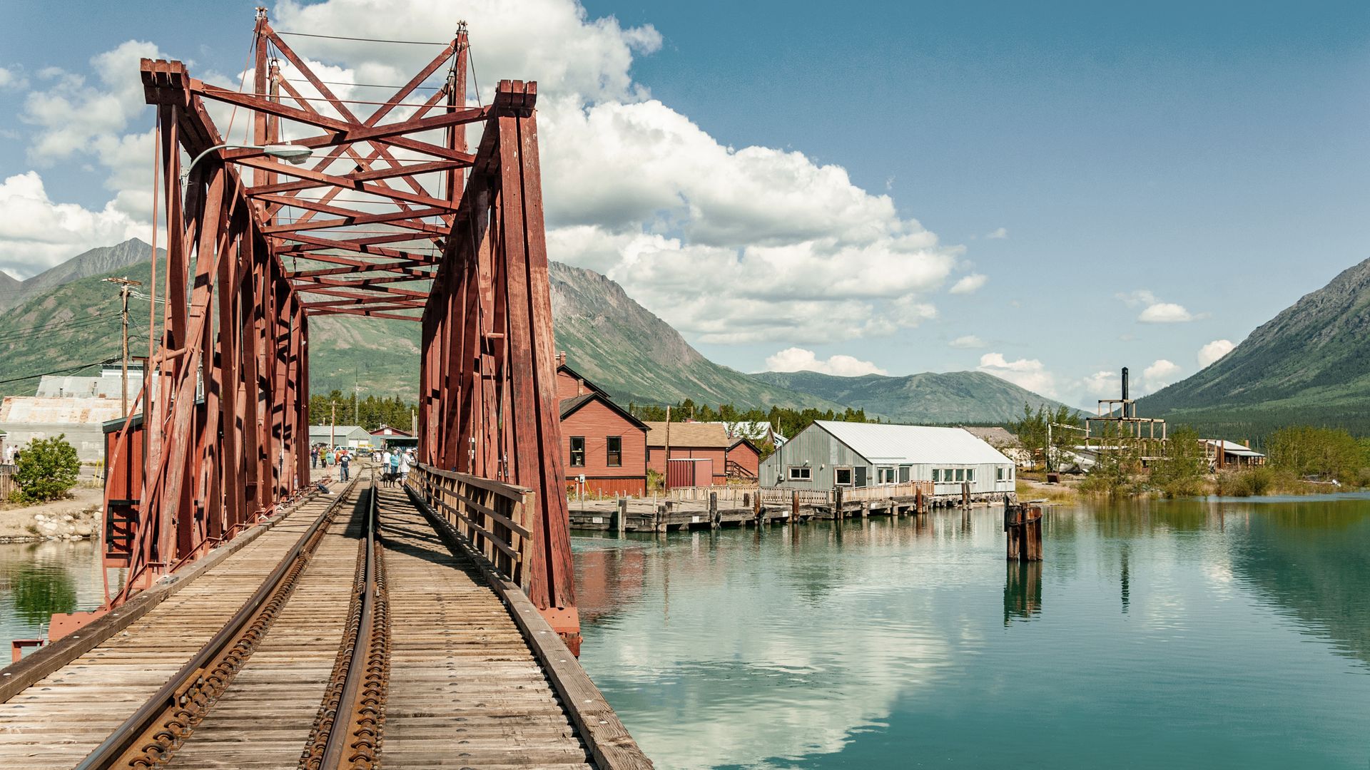 La petite localité de Carcross.