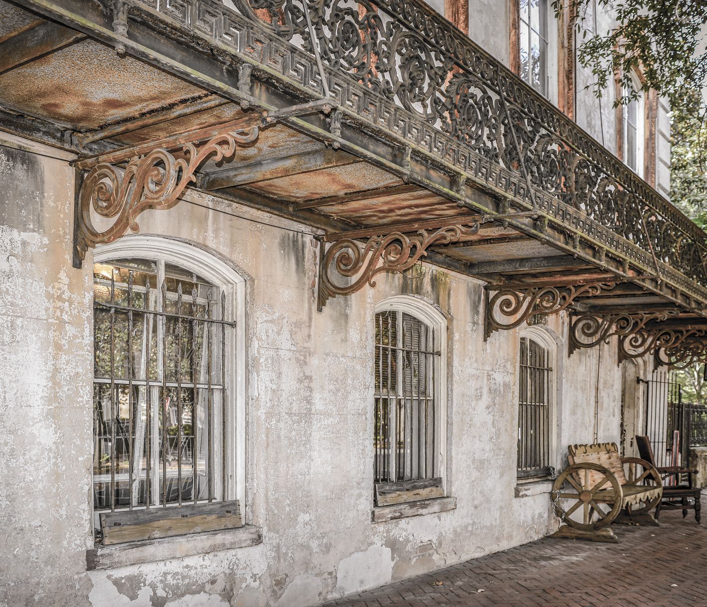 Ein Haus in Savannah vereint typische Südstaaten-Architektur aus Georgia mit dem Flair der 60er-Jahre.