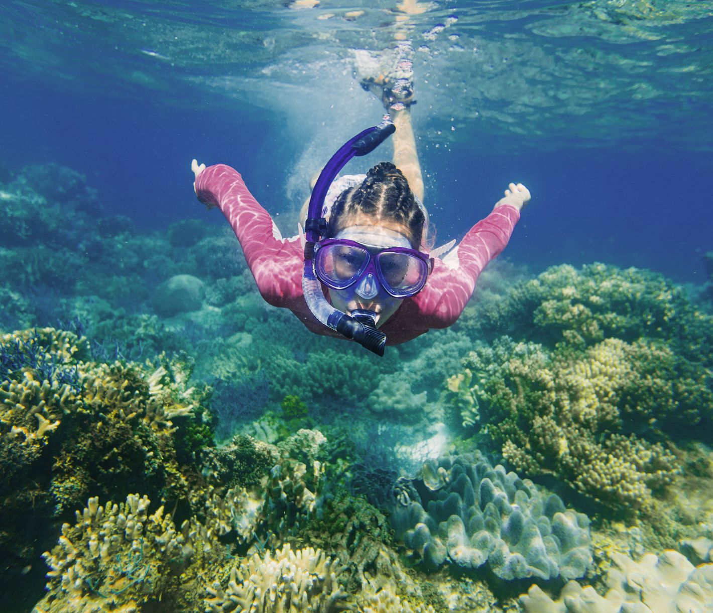 Ein Schnorchel-Ausflug darf in der noch intakten Unterwasserwelt von El Nido nicht fehlen!