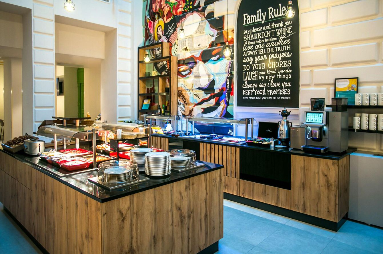 Salle du petit-déjeuner