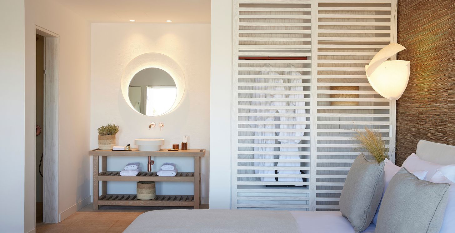 Doppelzimmer Design mit Privatpool Meersicht